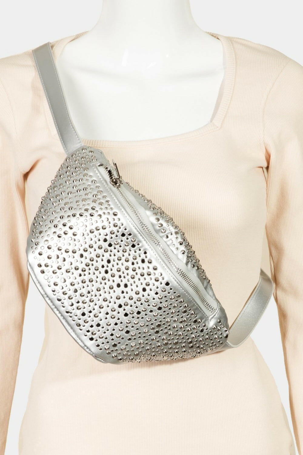 Studded Crossbody Bag