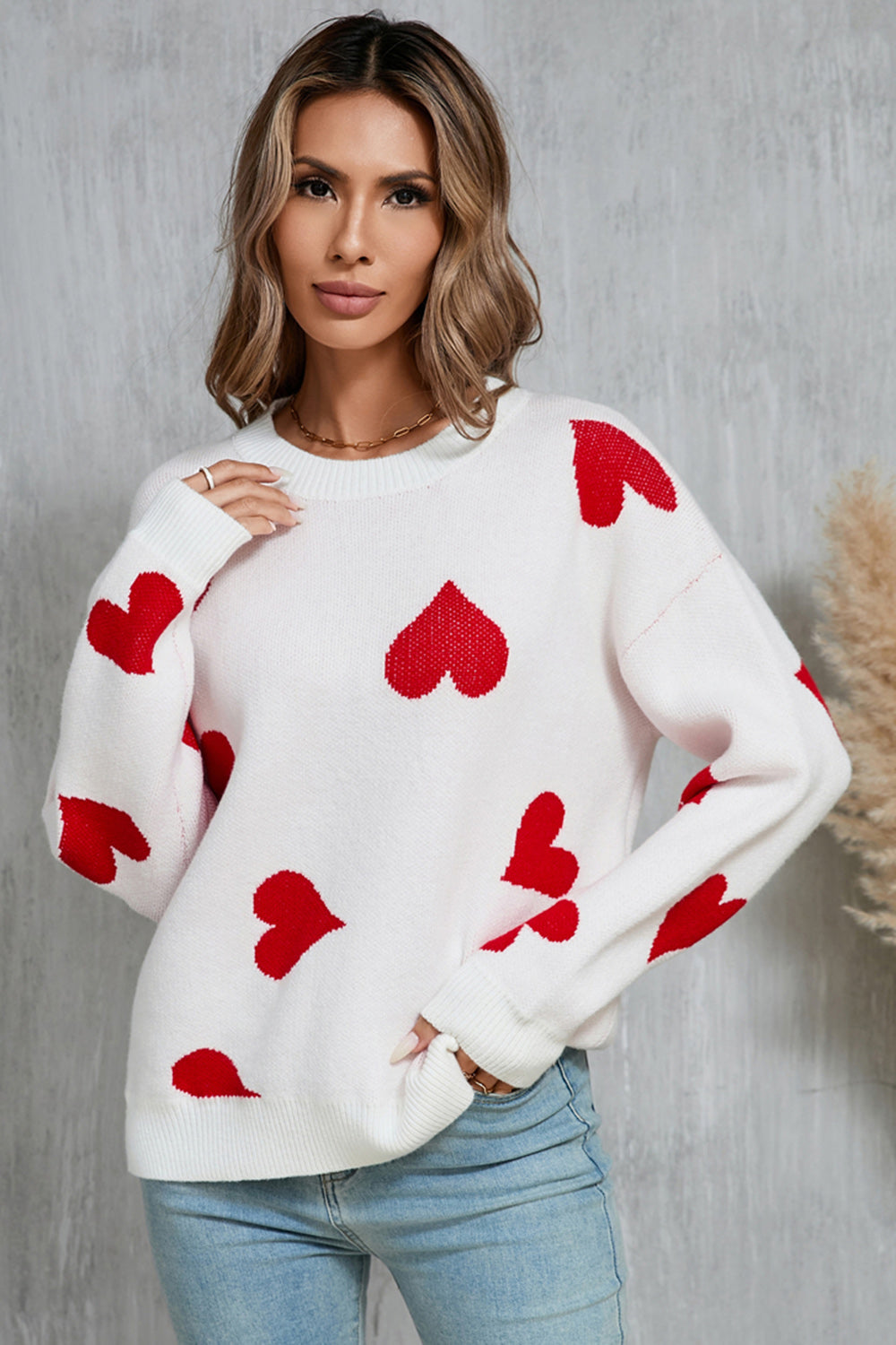 Valentine's Day Heart Sweater