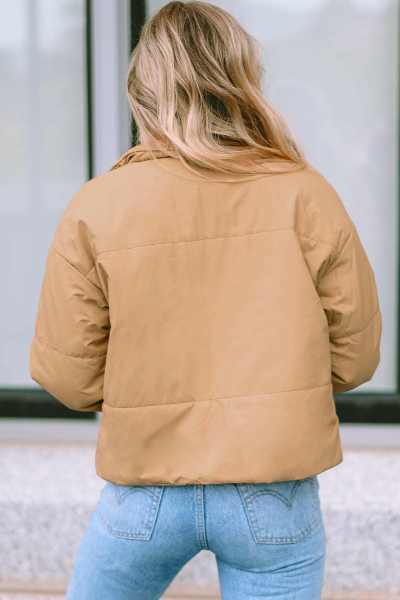 Cropped Puffer Jacket