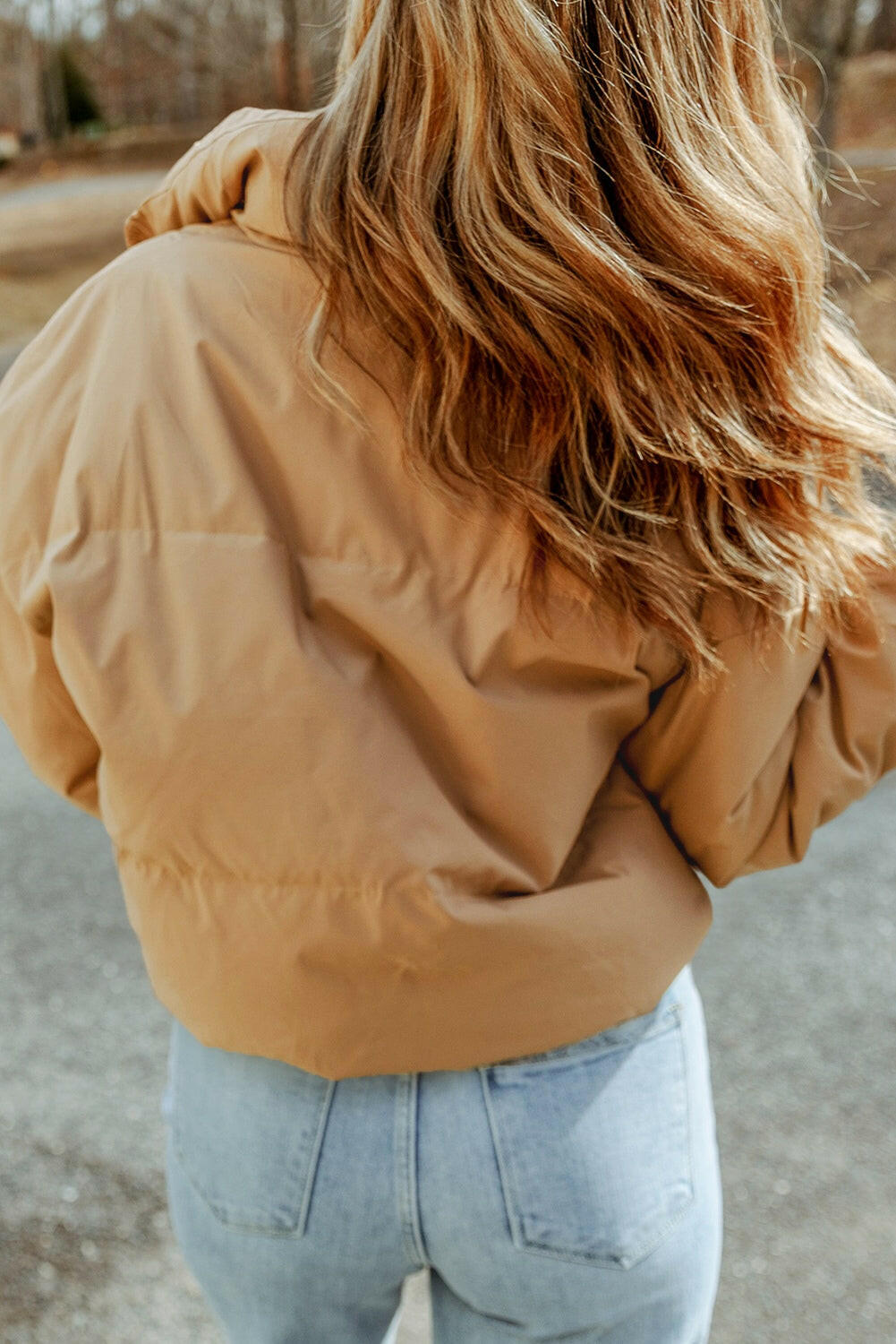 Cropped Puffer Jacket