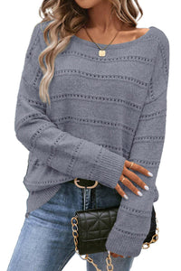 Pointelle Knit Sweater