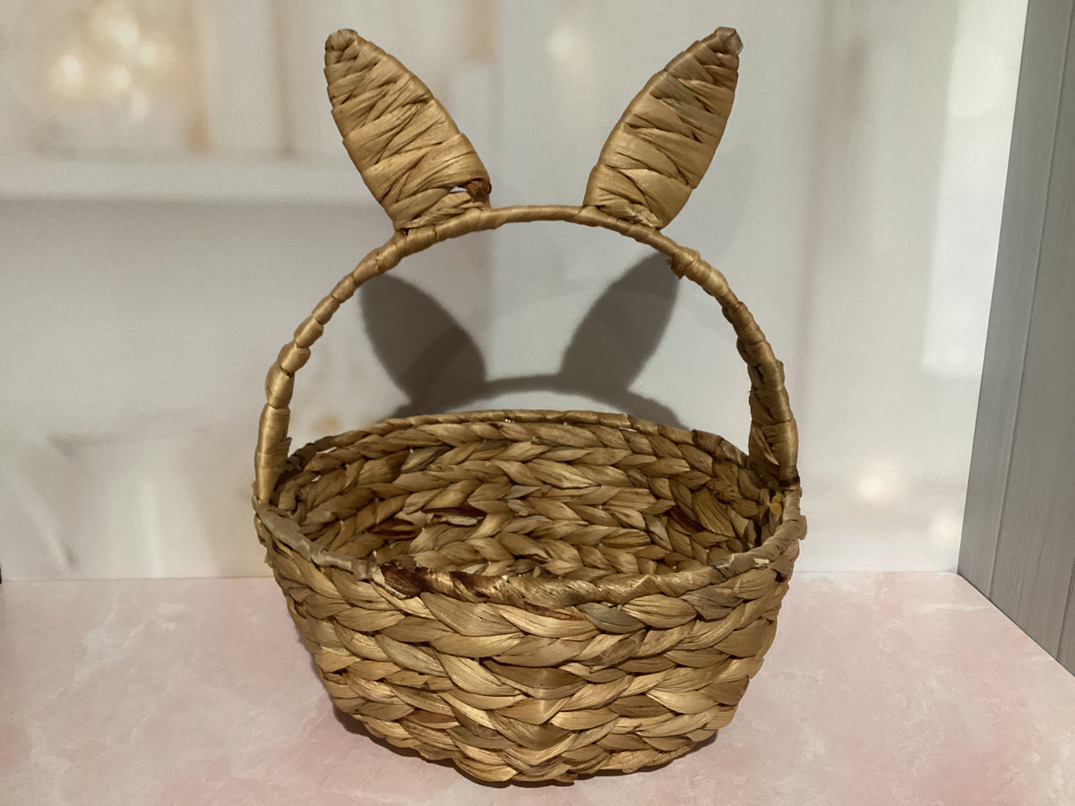 Easter Straw Basket