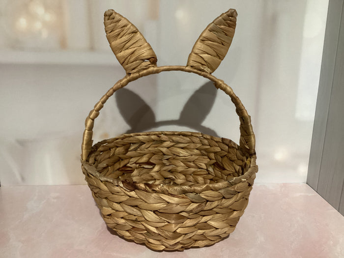 Easter Straw Basket