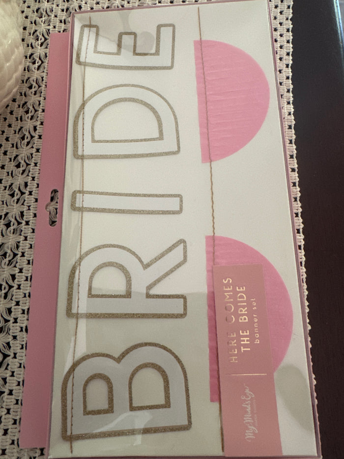 Bride Banner Set