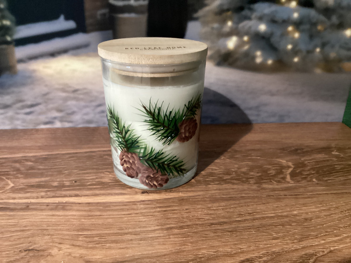 Pinecone Candle