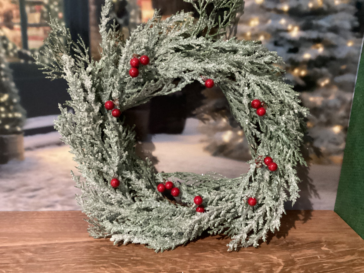Frosted Berry Mini Wreath