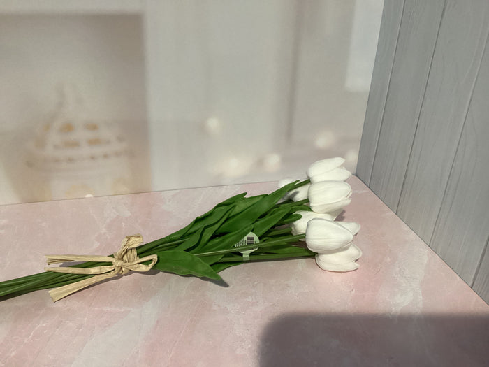 White Tulip Bouquet