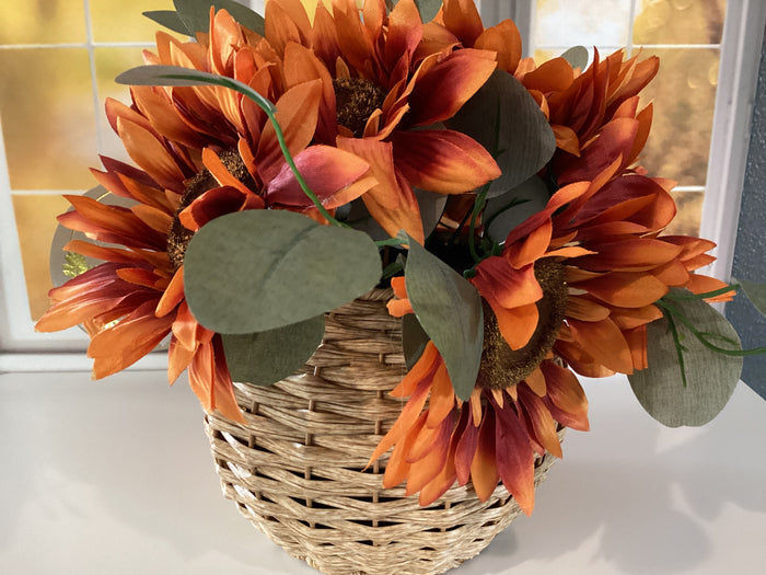 Pumpkin Basket Decor