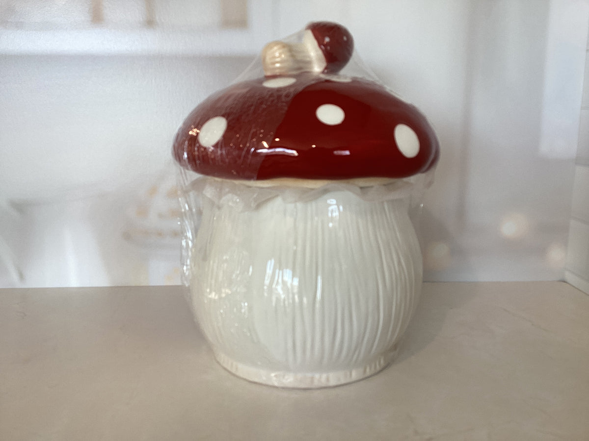 Mushroom Cookie Jar