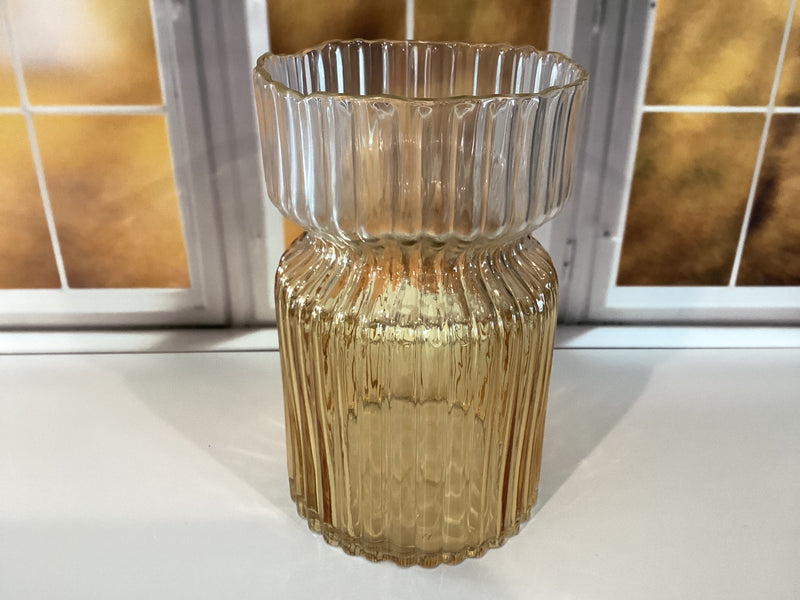 Gold Ombré Vase