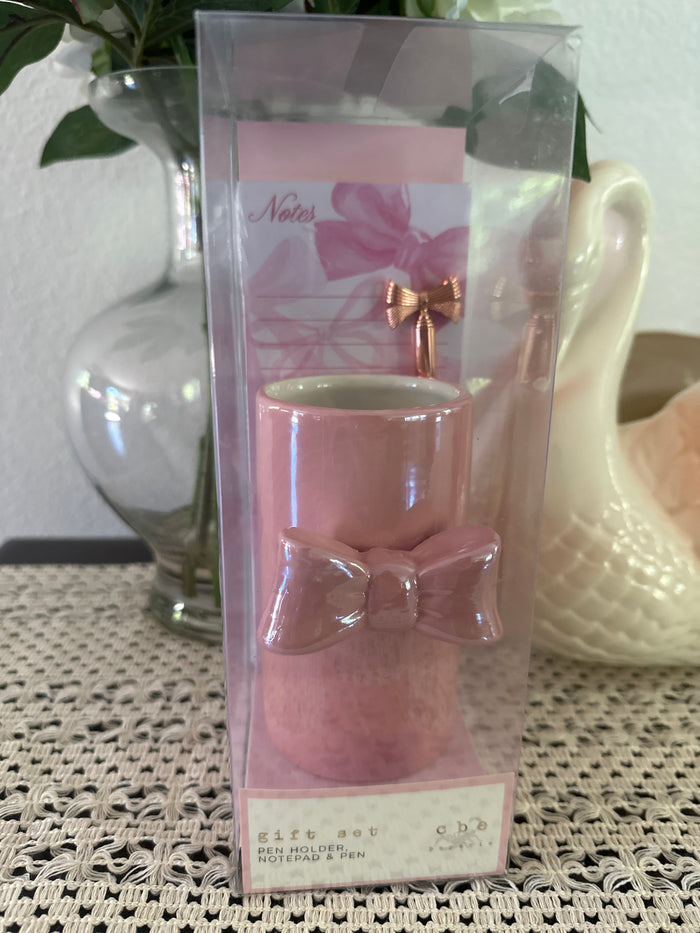Pen Holder Gift Set