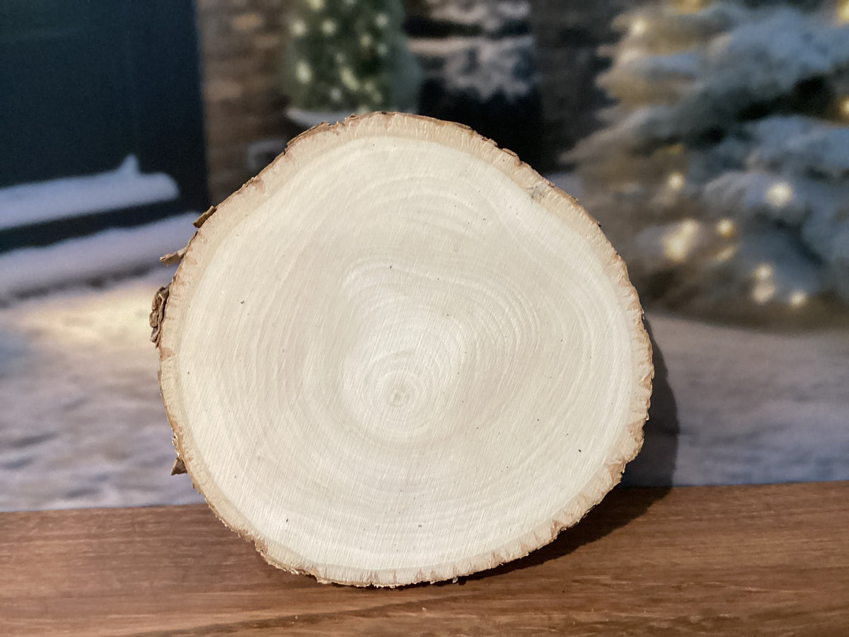 Wood Slab Decor