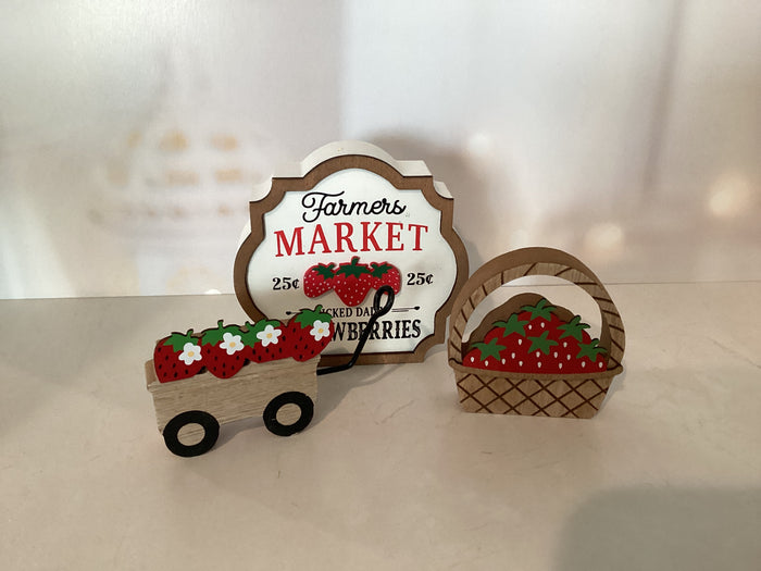 Strawberry Mini Decor