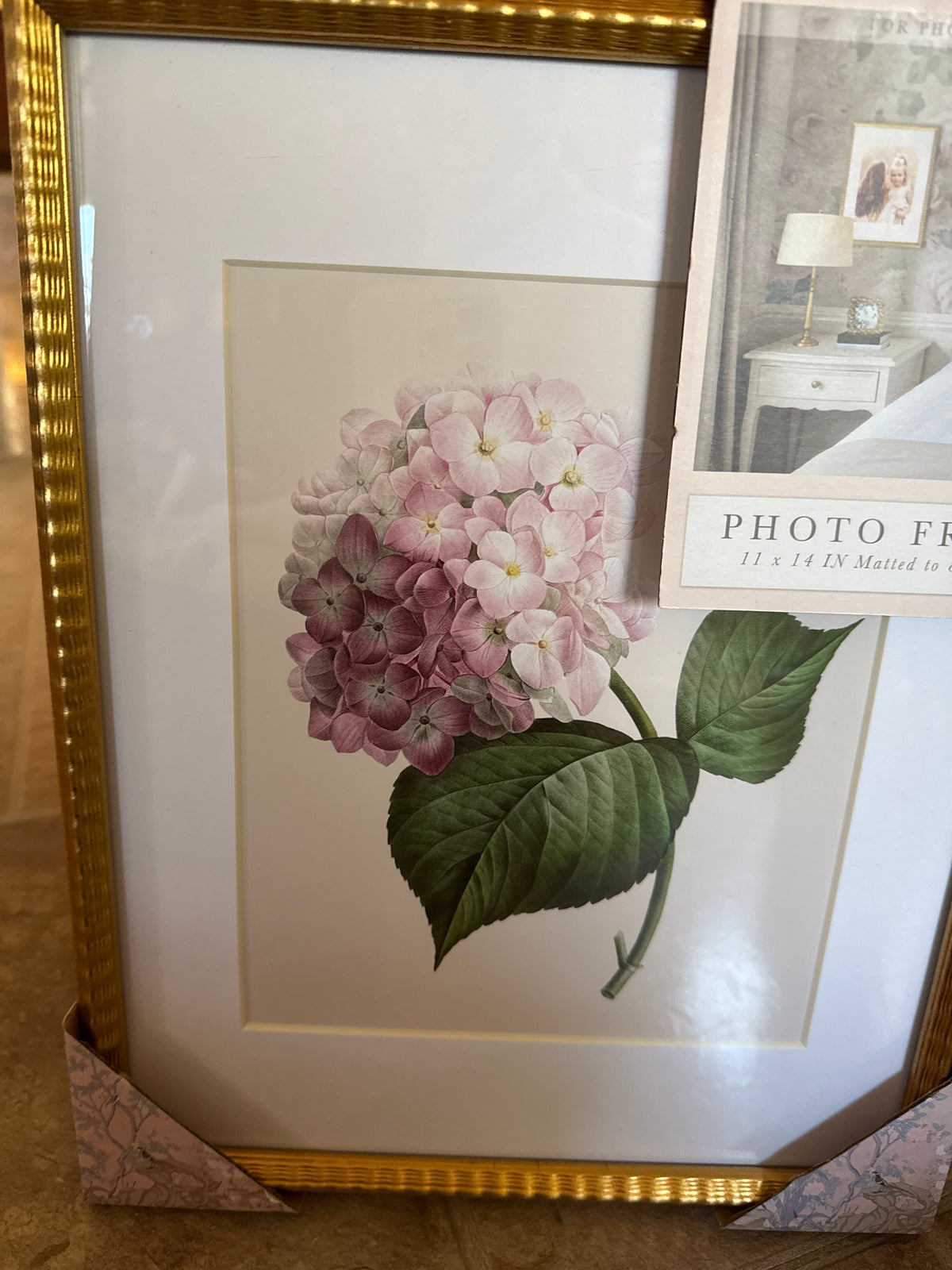 Hydrangea Photo Frame