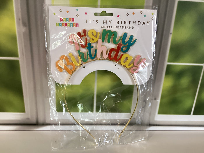 Birthday Headband