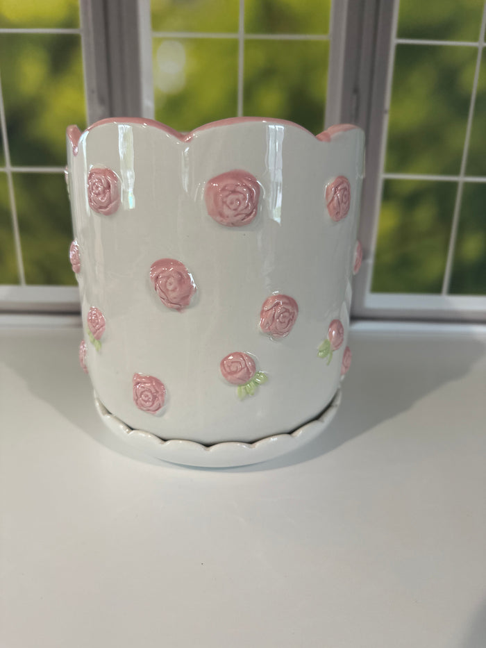 Floral Flower Pot