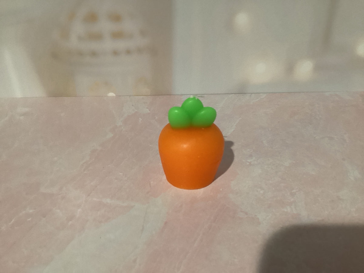 Mini Carrot Candles