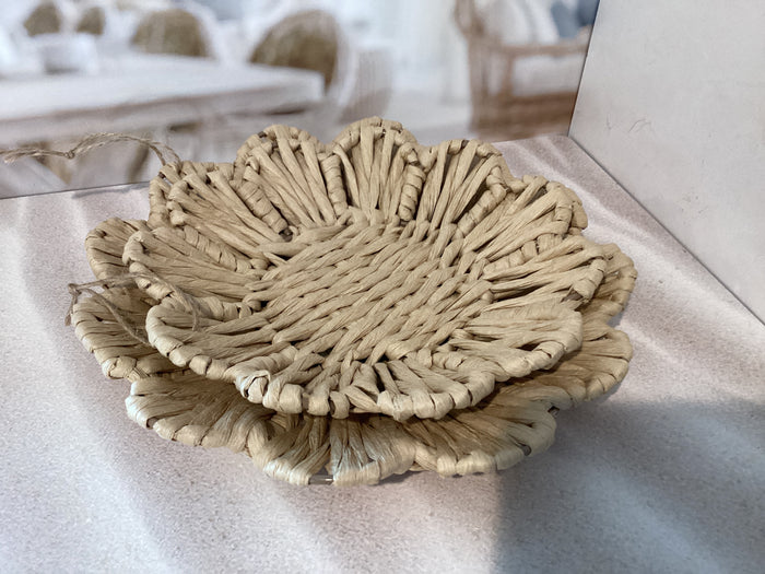 Small Grass Flower Plate