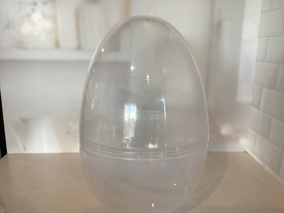 Large Clear Easter Egg