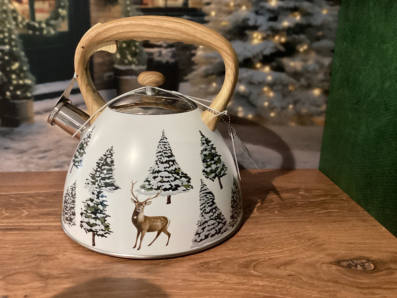Christmas Tea Kettle