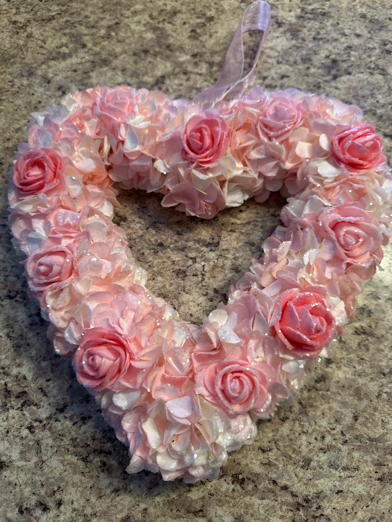 Floral Heart Wreath