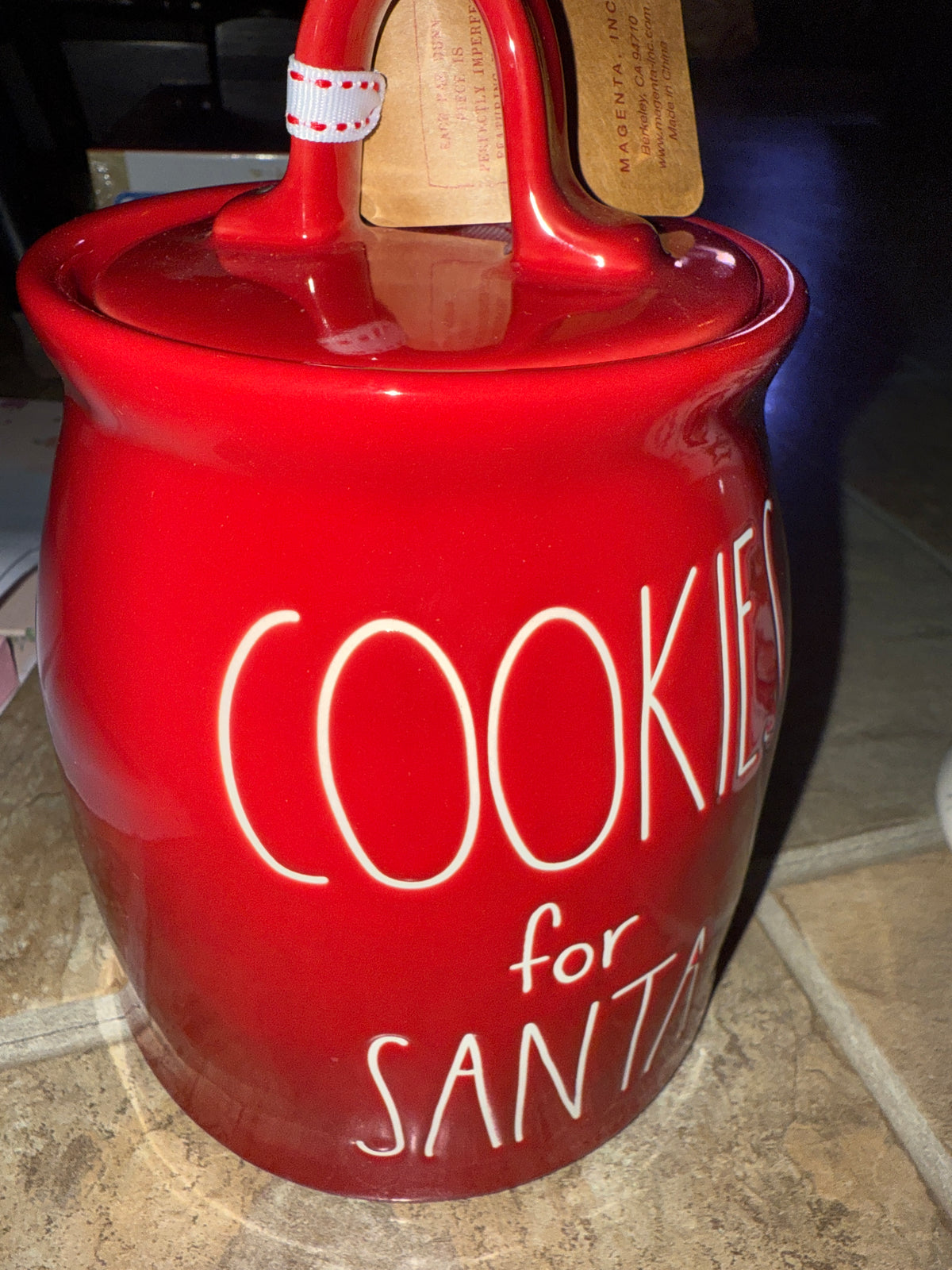 Santa Cookie Jar