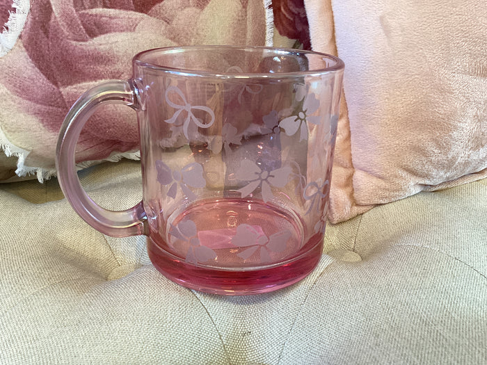 Pink Bow Cup