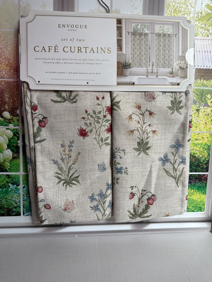 Floral Curtains