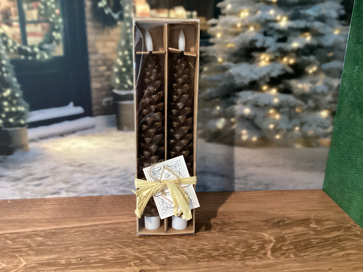 Pinecone Candlesticks