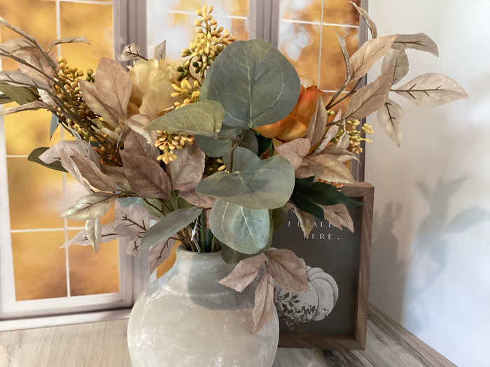 Fall Floral Vase