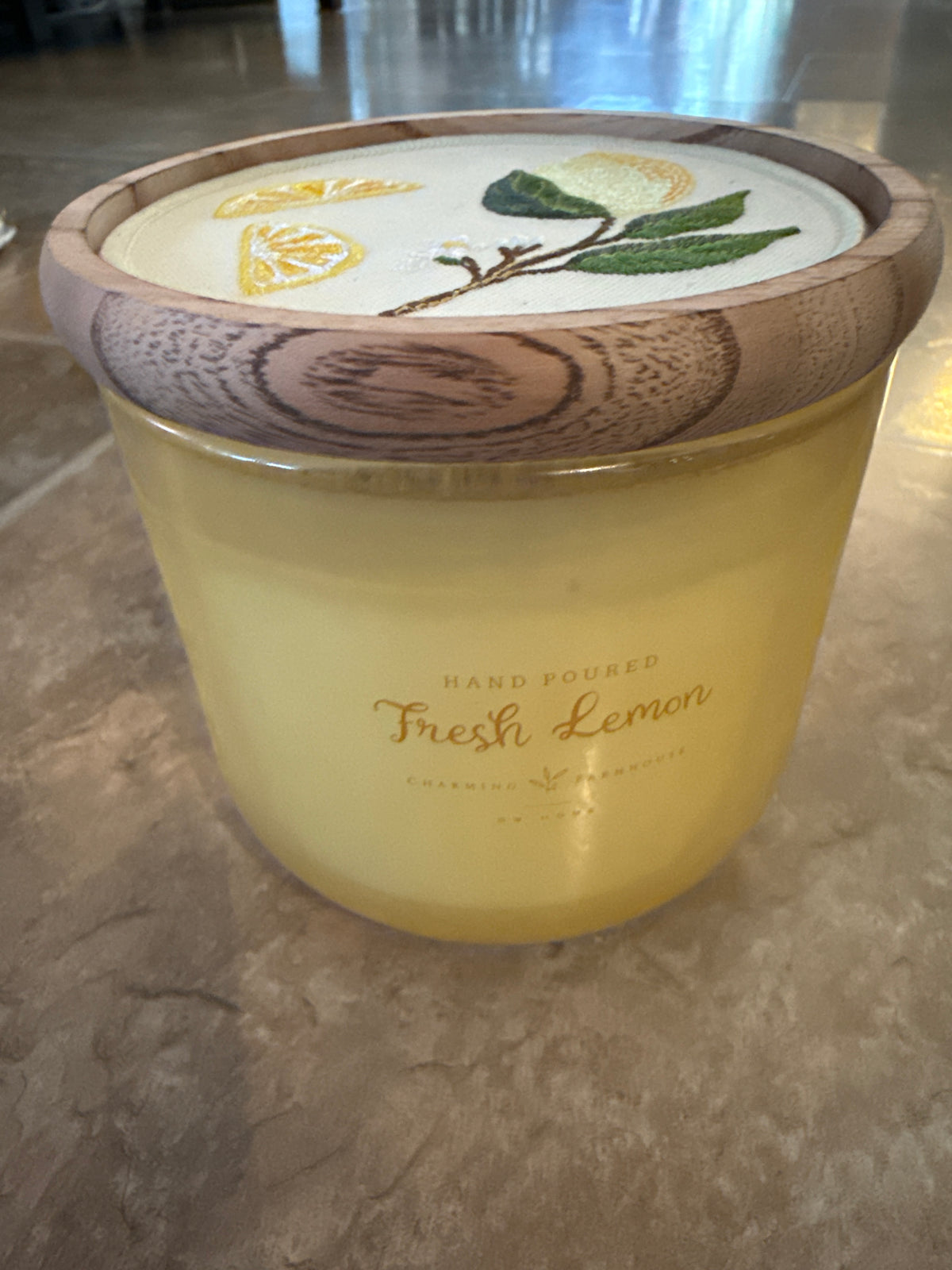 Lemon Candle