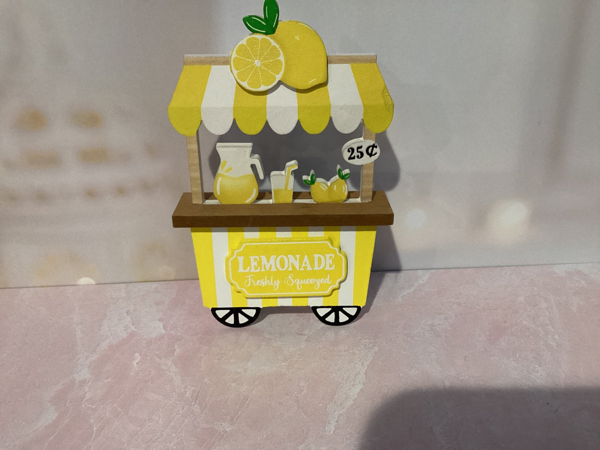 Mini Lemonade Cart