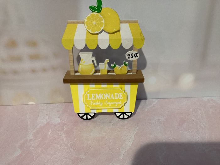Mini Lemonade Cart