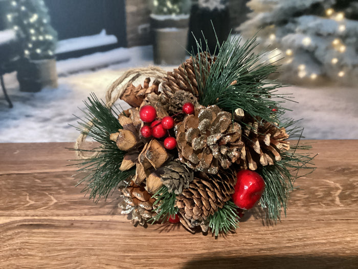 Pinecone Mistletoe