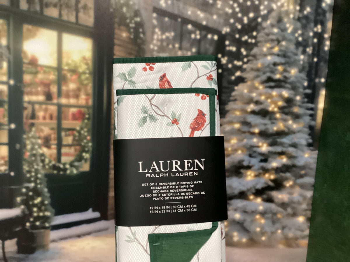 Christmas Drying Mat