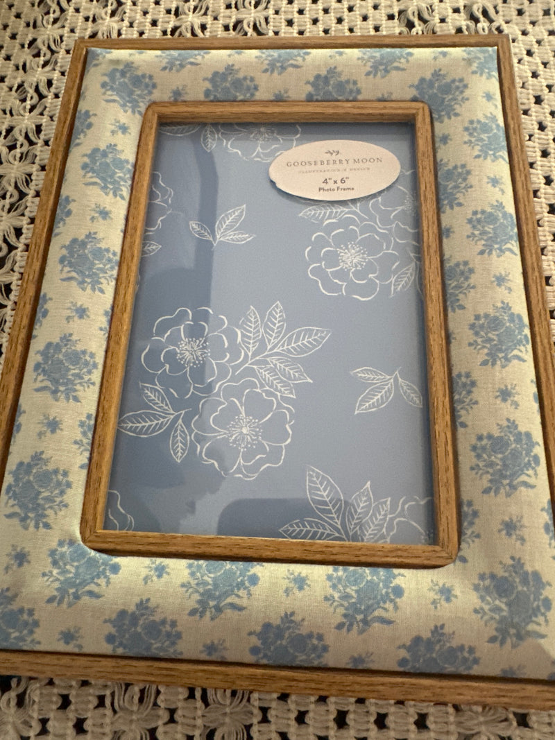 Blue Photo Frame