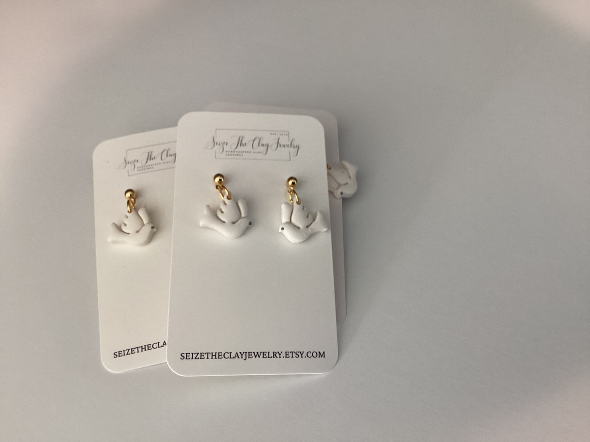 Dove Earrings