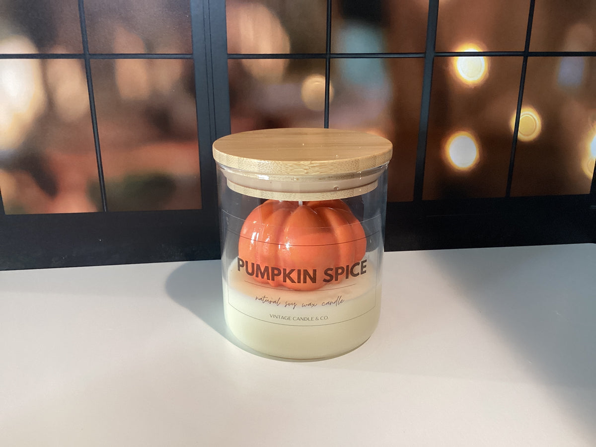 Pumpkin Spice Pumpkin Candle
