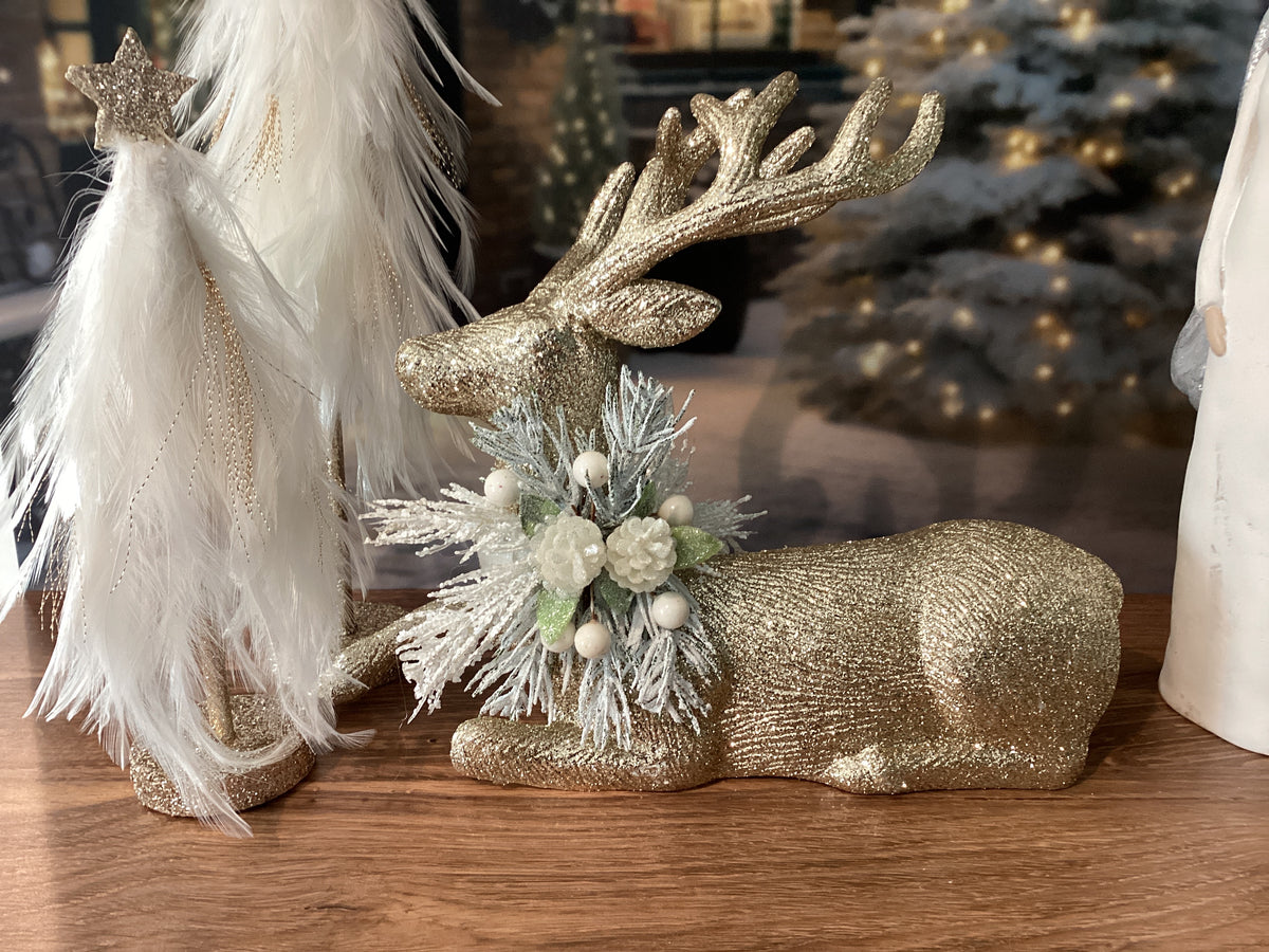 Gold Reindeer