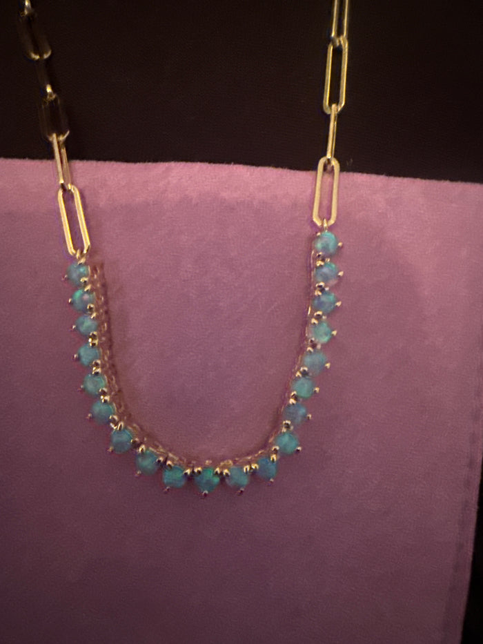 Not Your Basic Samantha Tennis Necklace