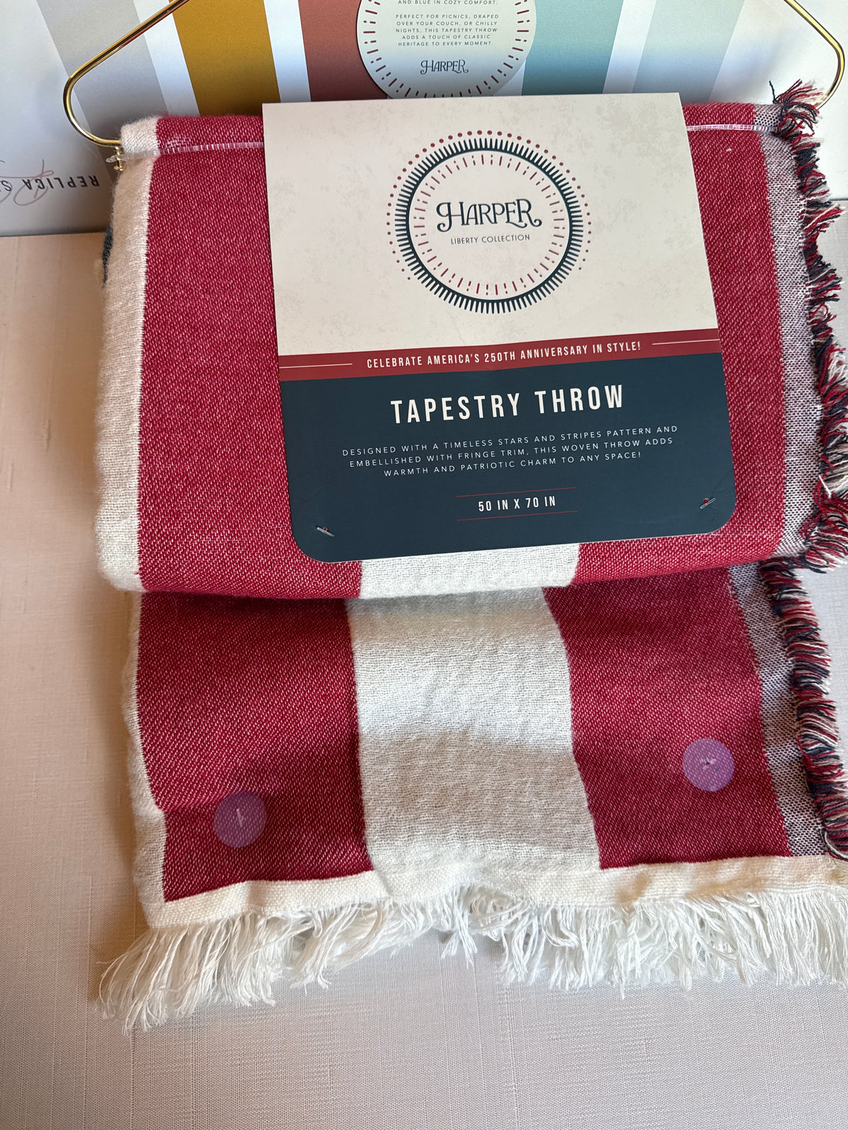 Patriotic Throw