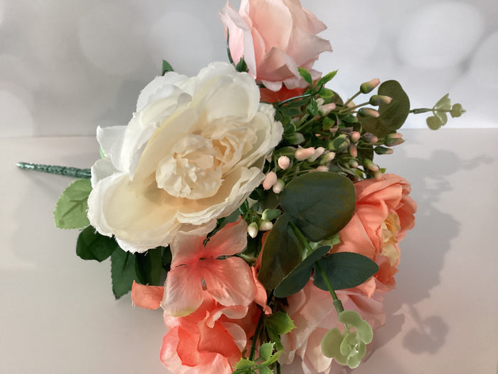 Hydrangea Coral Bouquet