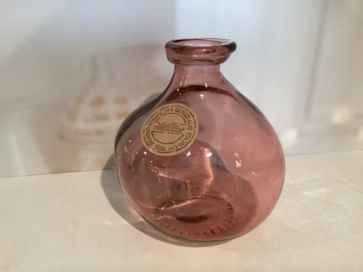 Pink Glass Vase