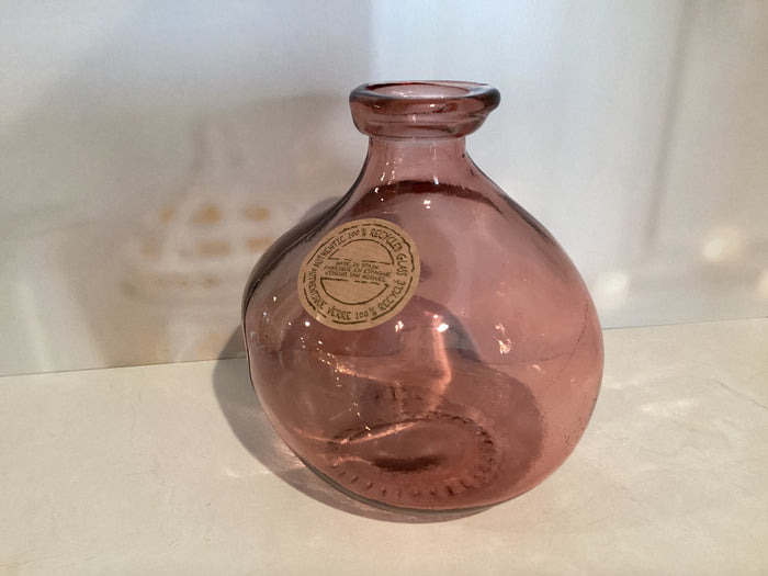 Pink Glass Vase