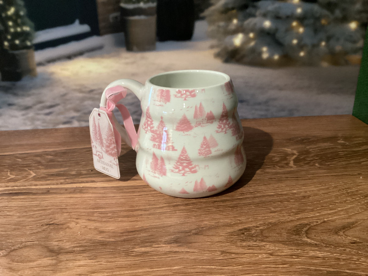 Pink Christmas Cup