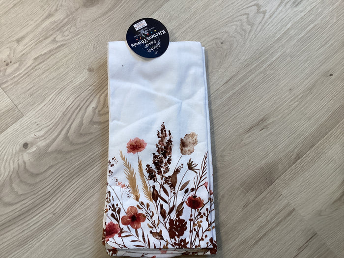 Floral handtowels