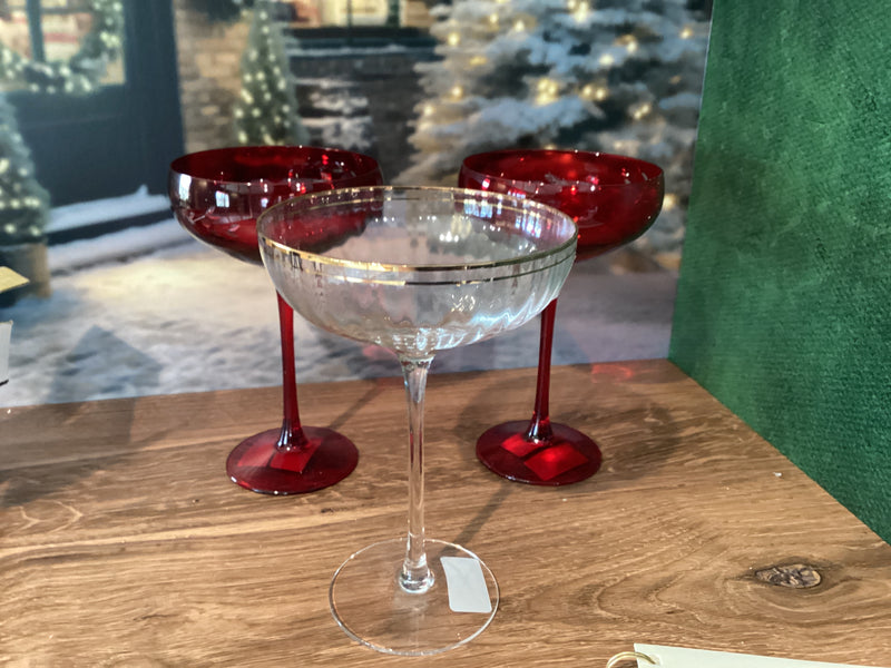 Christmas Martini Glass