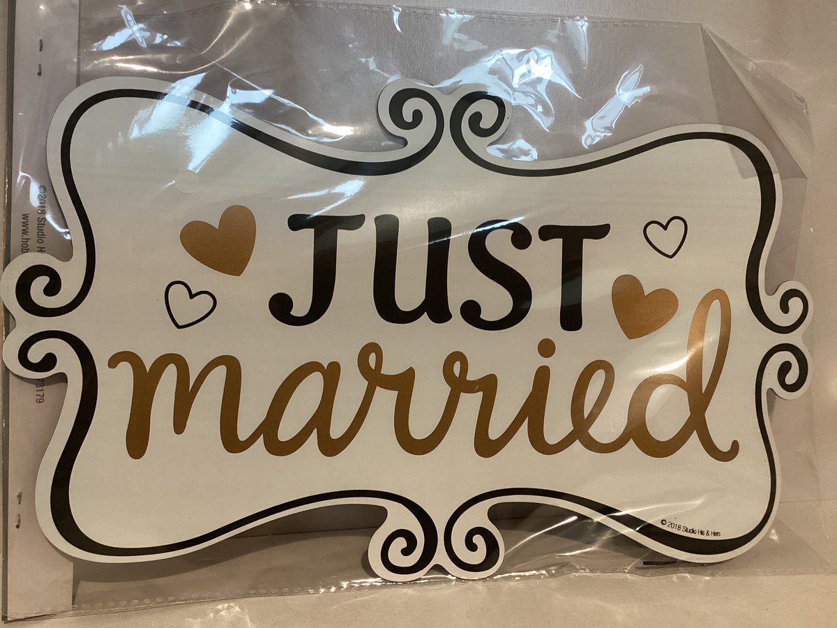 Just Married Magnet