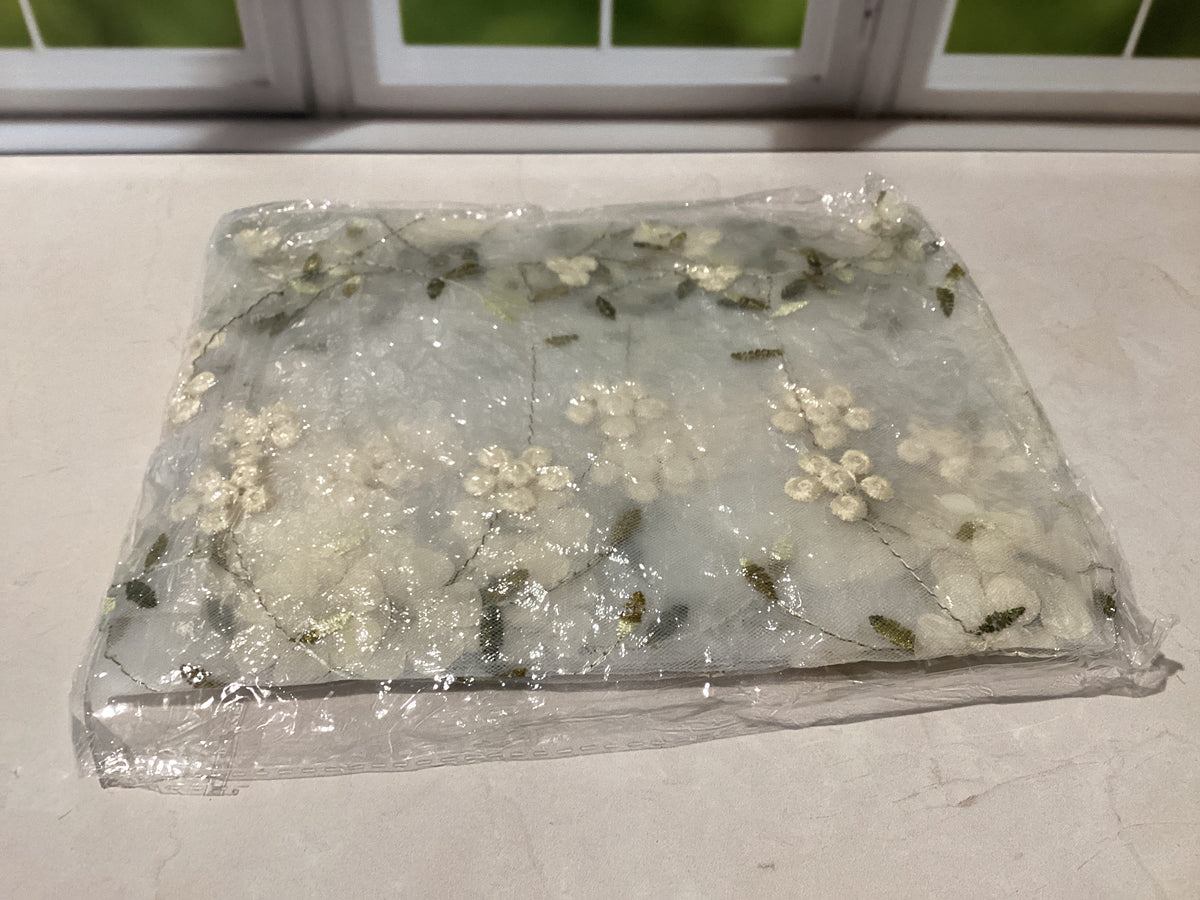Sheer White Table Runner