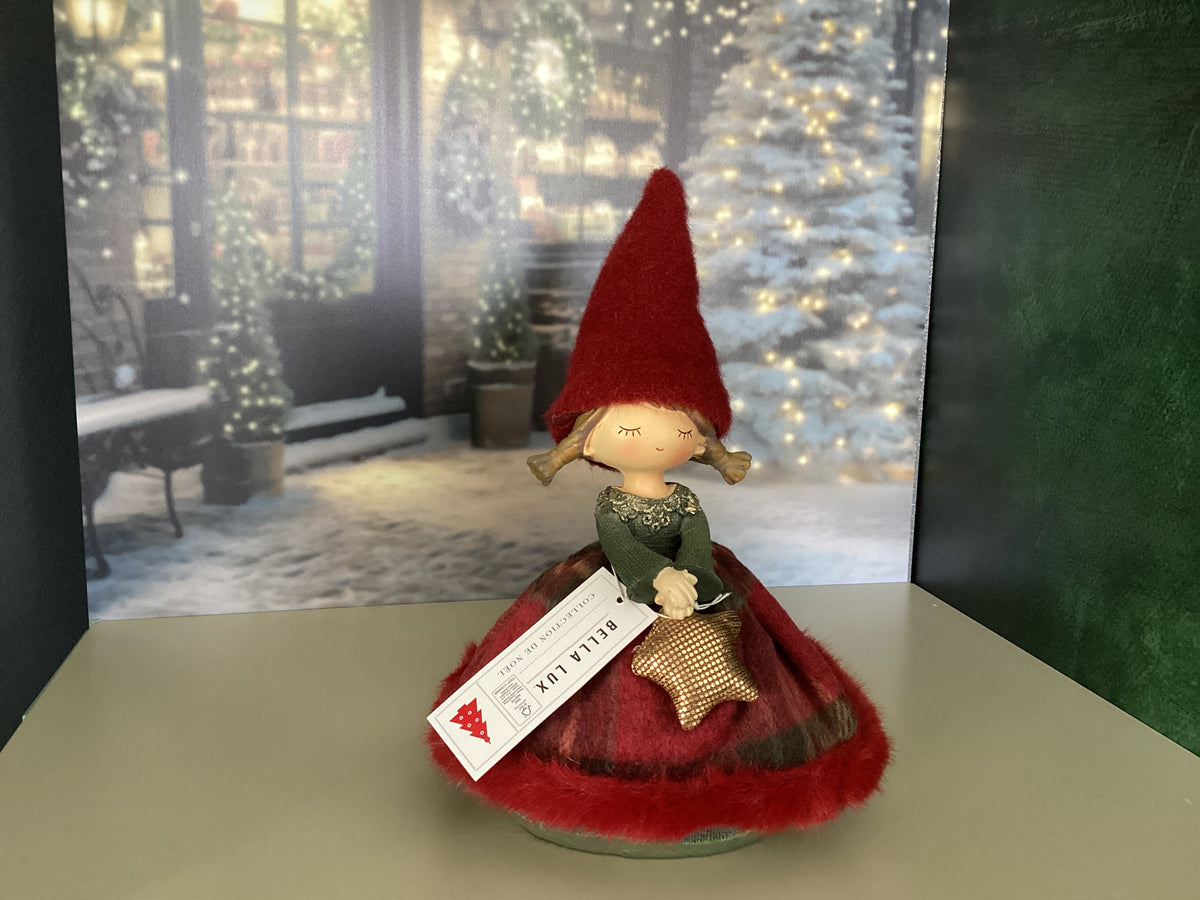 Red Bella lux Doll